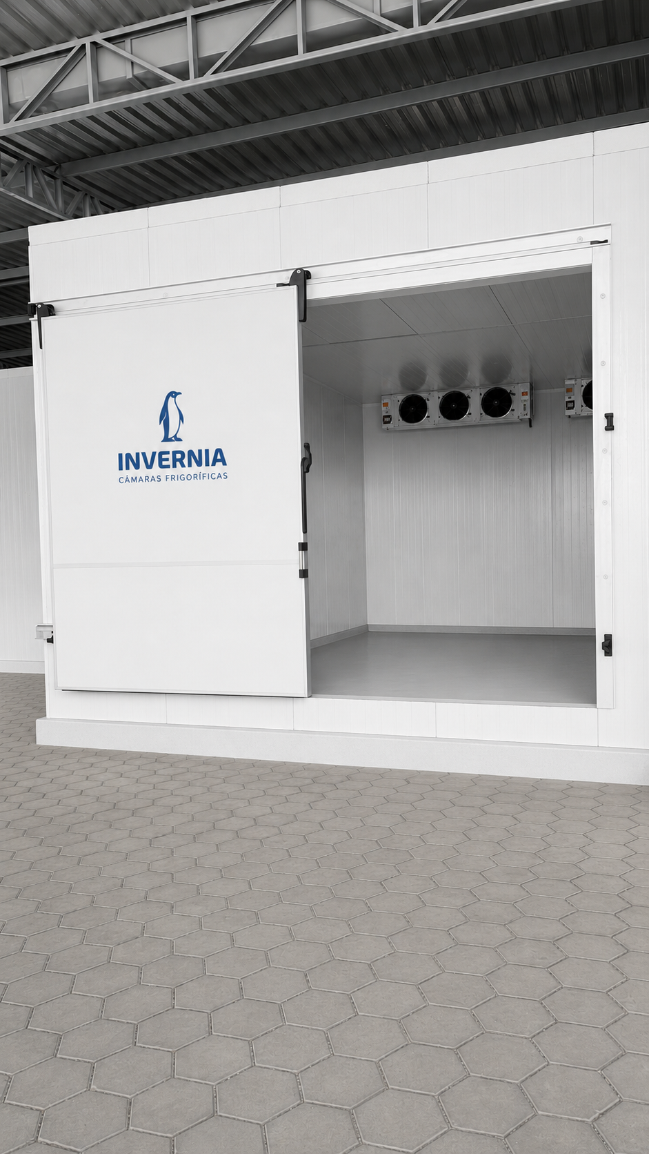Câmara frigorífica instalada pela Invernia — obra 8