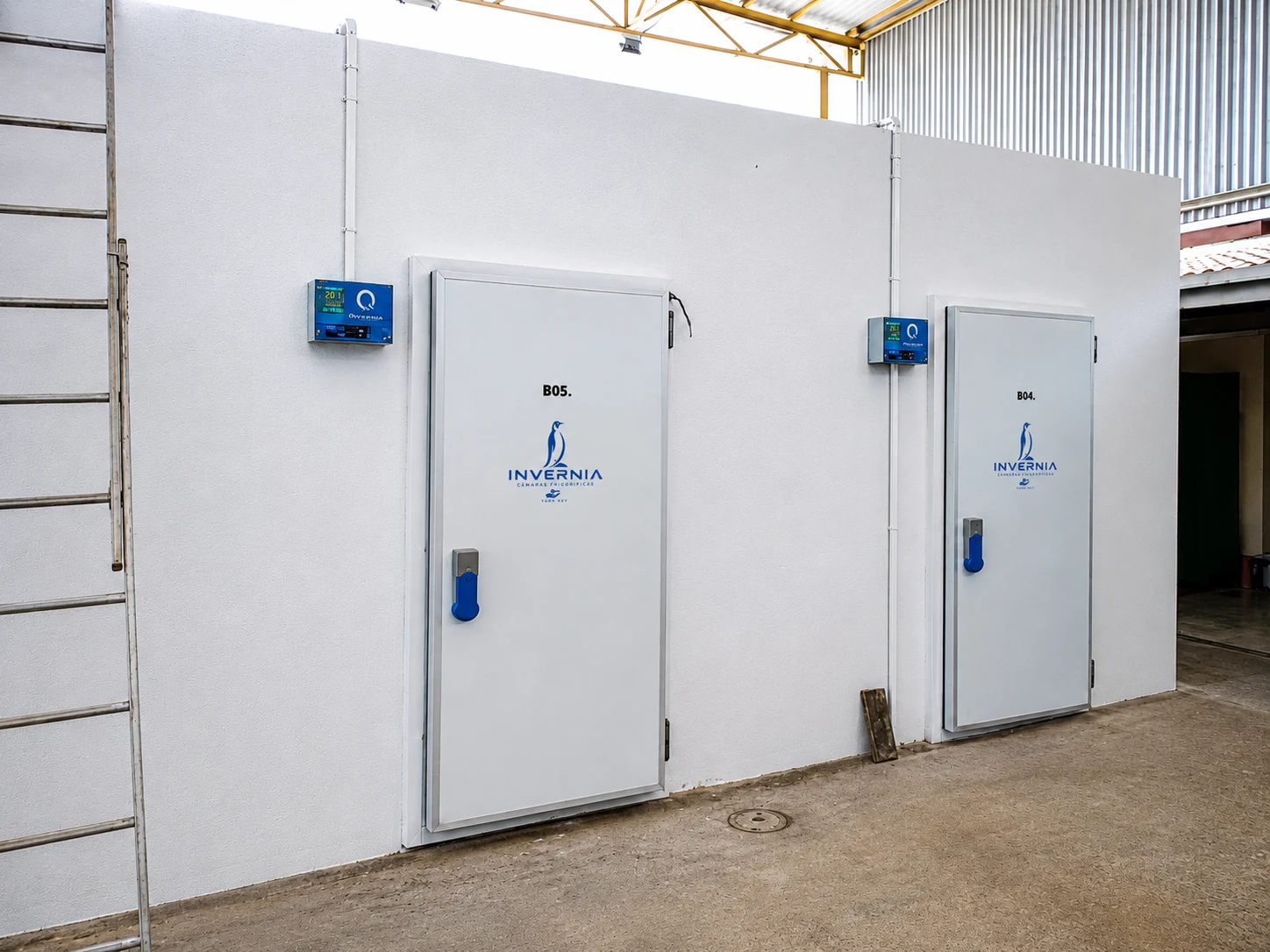 Conjunto de câmaras de estocagem refrigerada Invernia